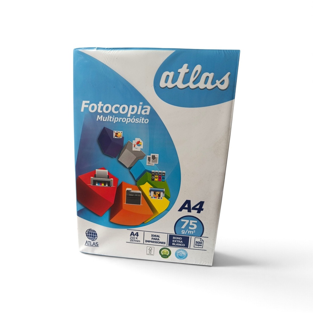 PAPEL BOND A4 OFFICE 75GR X 500 ATL